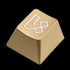 Brass Artisan Keycap